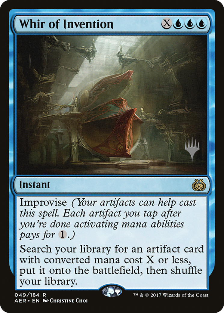Whir of Invention (PPZNR-49P) [Promo Pack: Aether Revolt Promos]