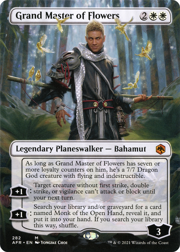 Grand Master of Flowers (AFR-282) [Adventures in the Forgotten Realms] (Borderless)
