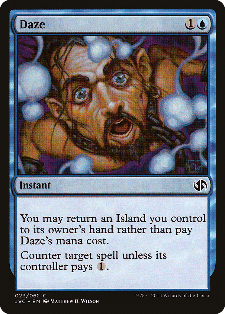 Daze (DD3-023) [Duel Decks Anthology: Jace vs. Chandra]