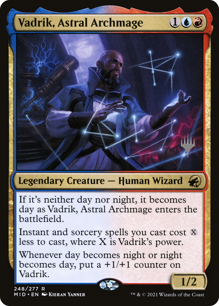 Vadrik, Astral Archmage (PPMID-248P) [Innistrad: Midnight Hunt Promos] Foil
