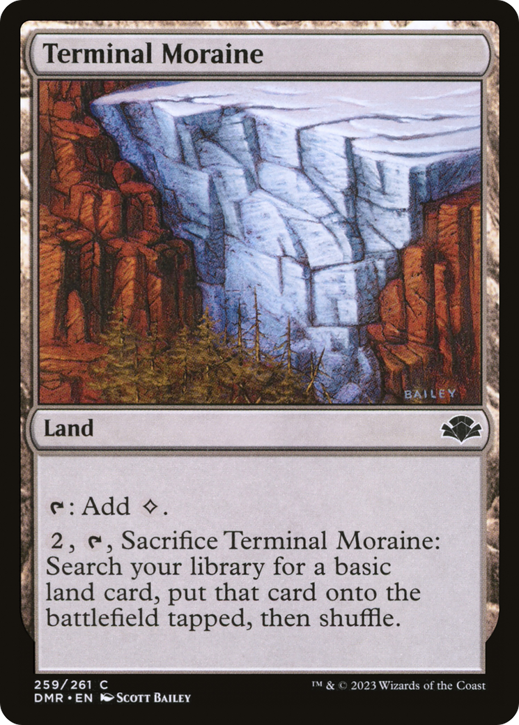 Terminal Moraine (DMR-259) [Dominaria Remastered]