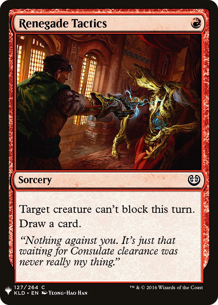 Renegade Tactics (LIST-KLD-127) [The List]