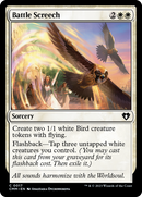 Battle Screech (CMM-017) [Commander Masters] Foil