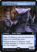 Yuan-Ti Malison (Extended Art) (AFR-371) [Adventures in the Forgotten Realms]