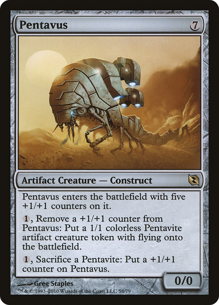Pentavus (DDF-058) [Duel Decks: Elspeth vs. Tezzeret]