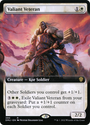 Valiant Veteran (Extended Art) (DMU-390) [Dominaria United]
