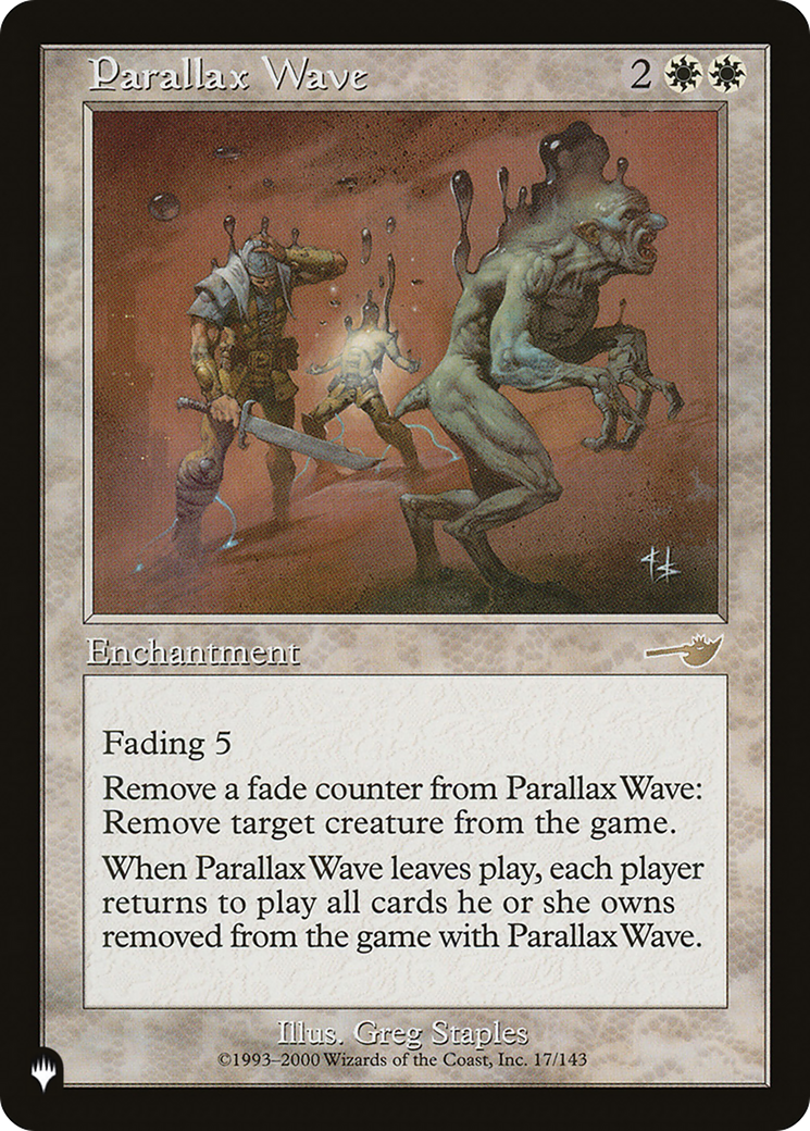 Parallax Wave (LIST-NEM-17) [The List]