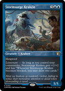 Stormsurge Kraken (CMM-497) [Commander Masters] Etched Foil