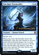 Sea Gate Stormcaller (PRE-77S) [Zendikar Rising Promos] Foil