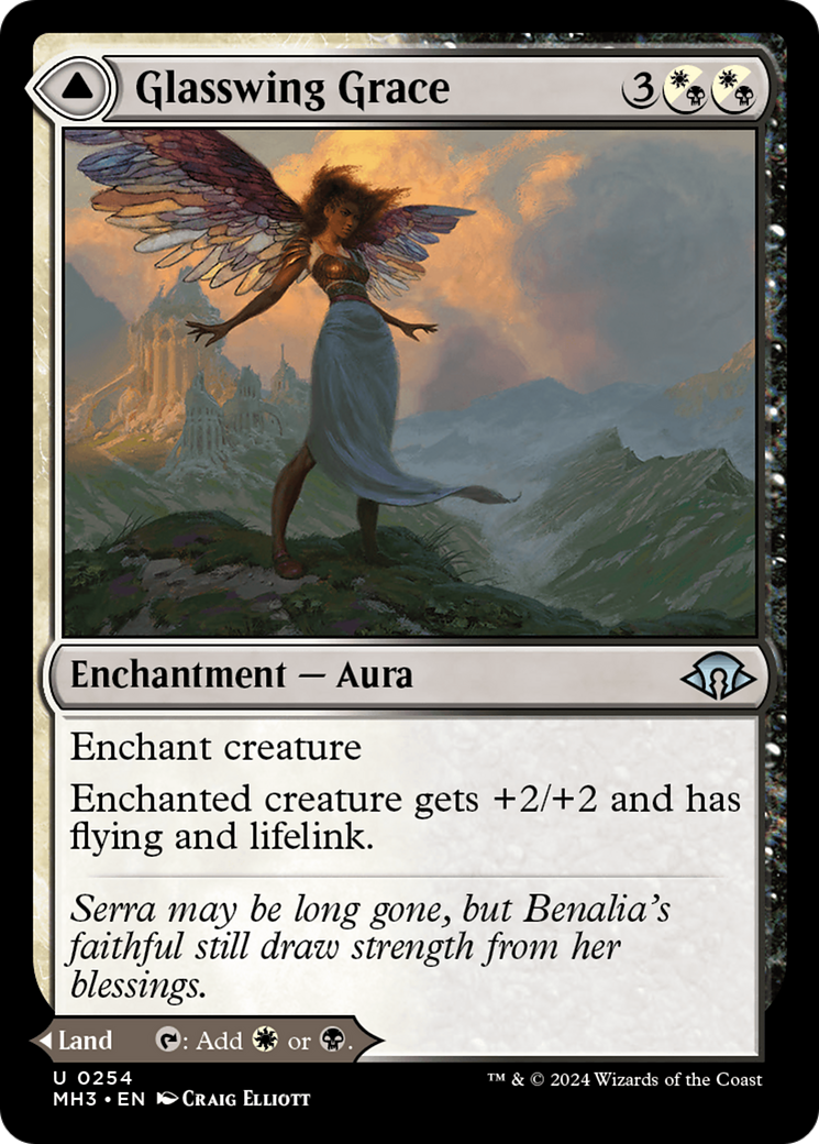 Glasswing Grace // Age-Graced Chapel (MH3-254) [Modern Horizons 3]