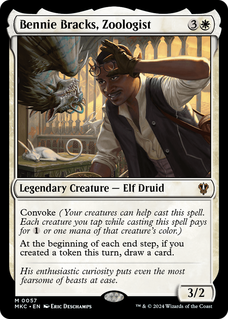Bennie Bracks, Zoologist (MKC-057) [Murders at Karlov Manor Commander]