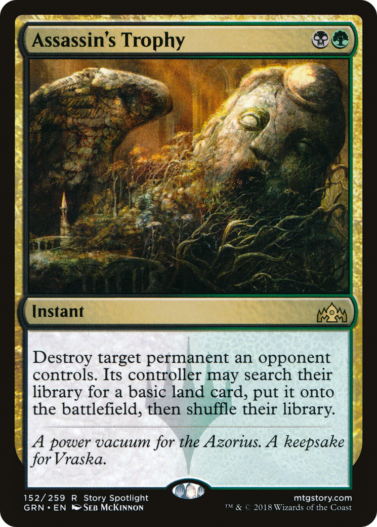 Assassin's Trophy (GRN-152) [Guilds of Ravnica]