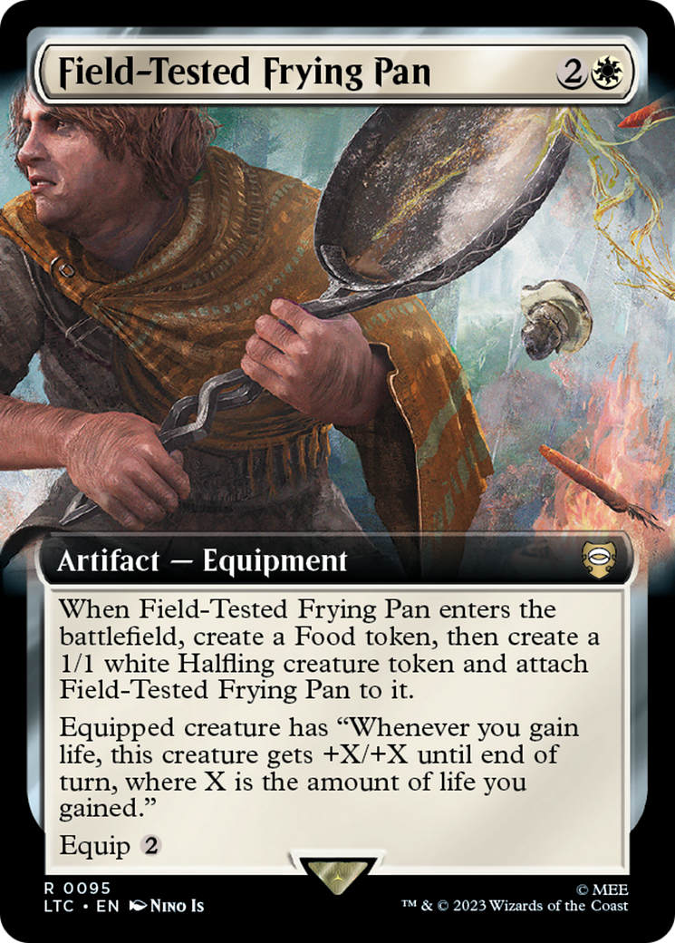 Field-Tested Frying Pan (LTC-095) [Tales of Middle-earth Commander]: (Extended Art)
