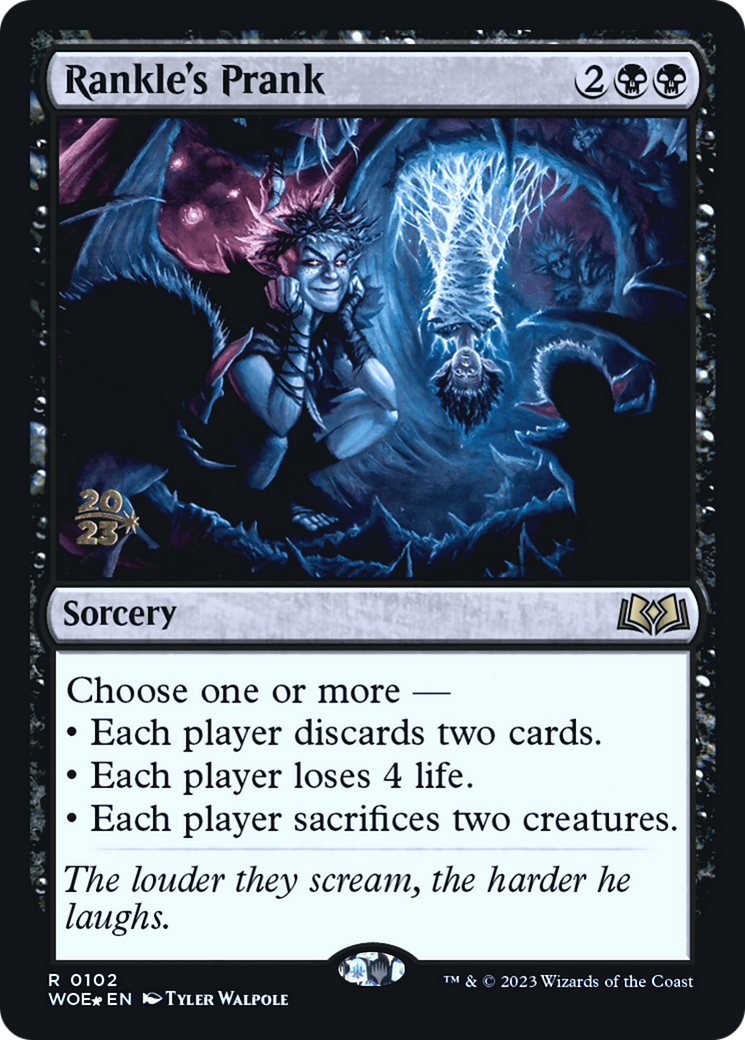 Rankle's Prank (PRE-102S) [Wilds of Eldraine Promos] Foil