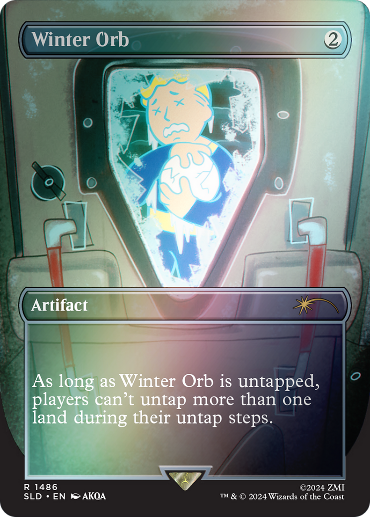 Winter Orb (SLD-1486★) [Secret Lair Drop] (Borderless) Foil
