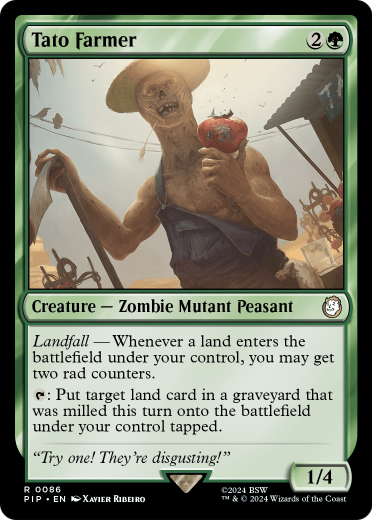 Tato Farmer (PIP-086) [Fallout] Foil