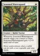 Seasoned Warrenguard (BLB-030) [Bloomburrow] Foil