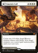 Emeria's Call // Emeria, Shattered Skyclave (ZNR-317) [Zendikar Rising]: (Extended Art) Foil