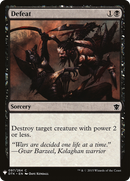 Defeat (LIST-DTK-97) [The List]