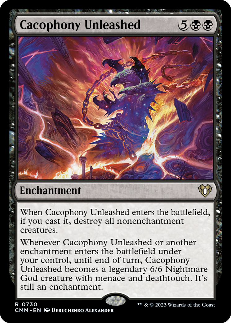 Cacophony Unleashed (CMM-730) [Commander Masters]