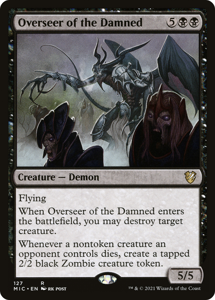 Overseer of the Damned (MIC-127) [Midnight Hunt Commander]