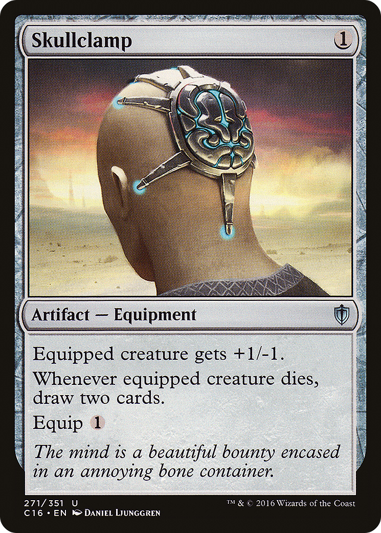 Skullclamp (C16-271) [Commander 2016]