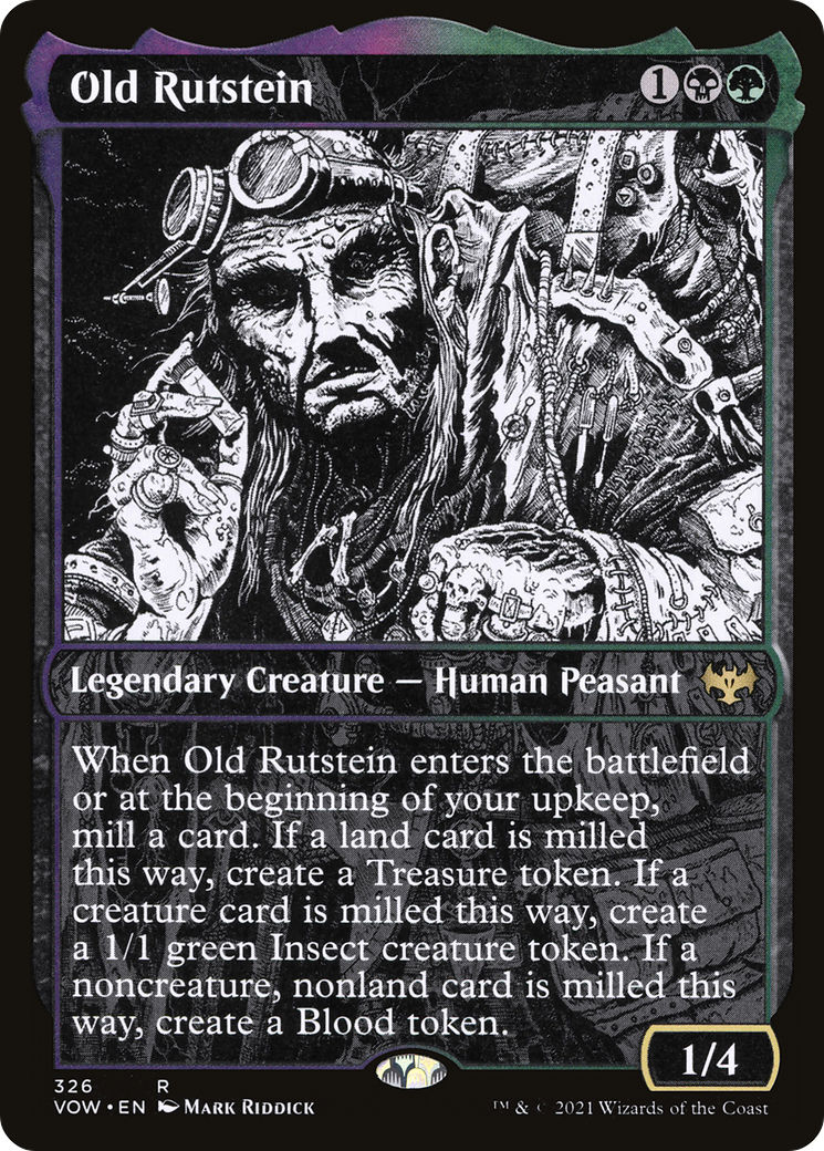 Old Rutstein (VOW-326) [Innistrad: Crimson Vow]: (Showcase)