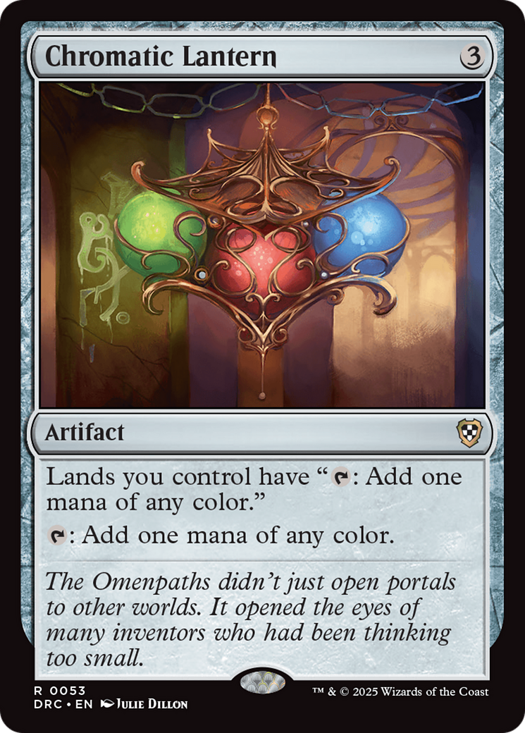 Chromatic Lantern (DRC-053) [Commander: Aetherdrift]