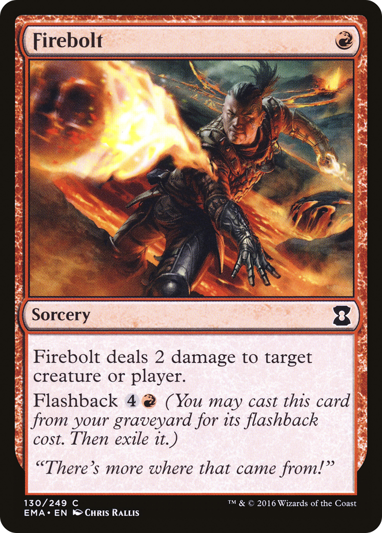 Firebolt (EMA-130) [Eternal Masters] Foil