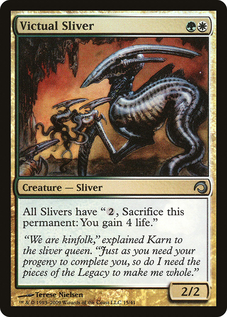 Victual Sliver (PDS-015) [Premium Deck Series: Slivers] Foil