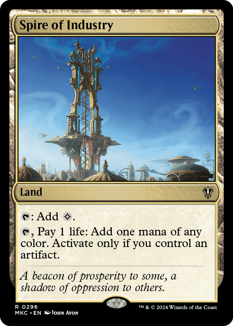 Spire of Industry (MKC-296) [Murders at Karlov Manor Commander]