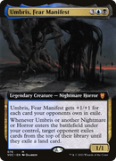 Umbris, Fear Manifest (Extended Art) (VOC-076) [Crimson Vow Commander]
