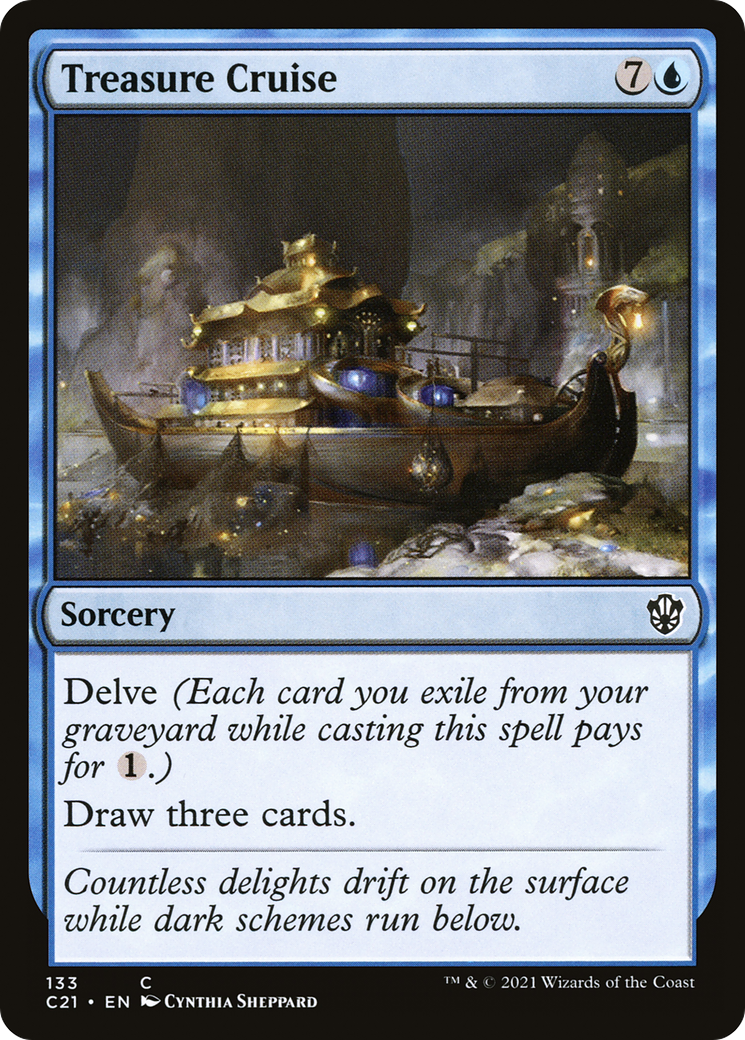 Treasure Cruise (C21-133) [Commander 2021]