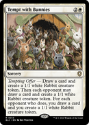 Tempt with Bunnies (BLC-013) [Bloomburrow Commander]