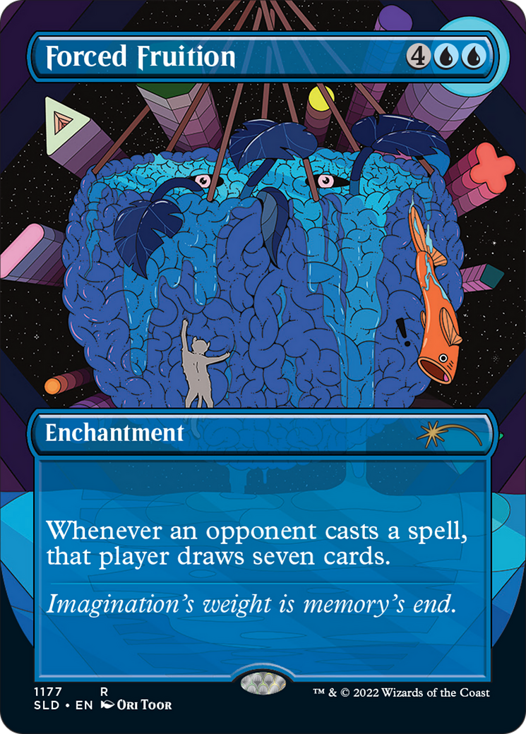Forced Fruition (SLD-1177) [Secret Lair Drop] (Borderless) Foil