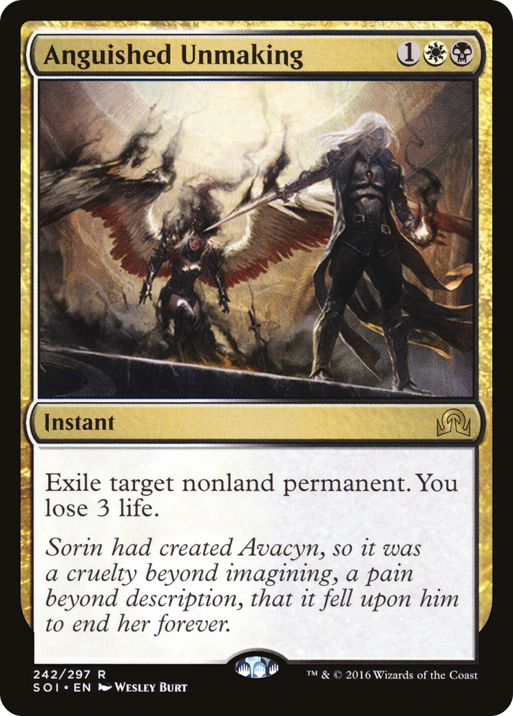 Anguished Unmaking (SOI-242) [Shadows over Innistrad]