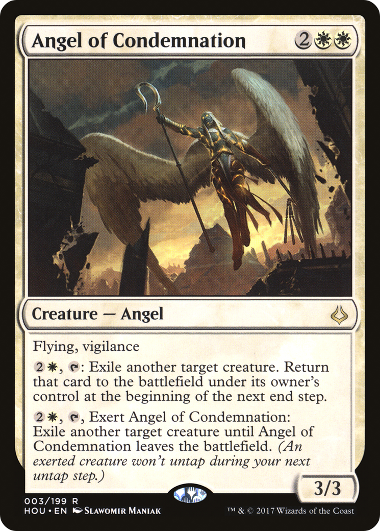 Angel of Condemnation (HOU-003) [Hour of Devastation] Foil
