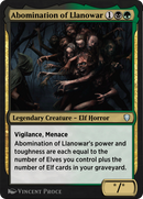 Abomination of Llanowar (HA4-020) [Historic Anthology 4]