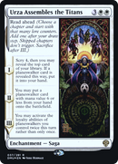 Urza Assembles the Titans (PRE-037) [Dominaria United Promos] Foil