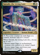 Satsuki, the Living Lore (PPNEO-235) [Promo Pack: Kamigawa: Neon Dynasty Promos]