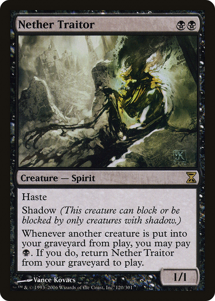 Nether Traitor (TSP-120) [Time Spiral] Foil