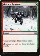 Guttural Response (DDS-056) [Duel Decks: Mind vs. Might]