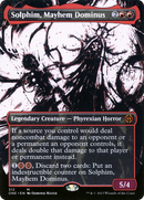 Solphim, Mayhem Dominus (Showcase) (ONE-312) (Borderless) [Phyrexia: All Will Be One]