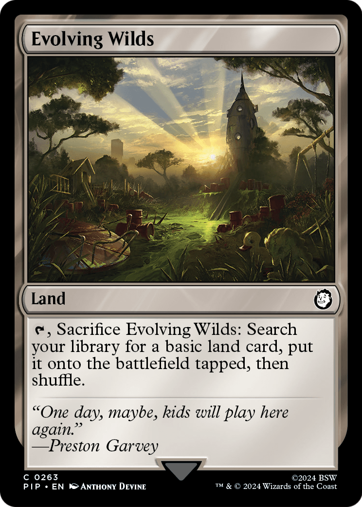 Evolving Wilds (PIP-263) [Fallout] Foil