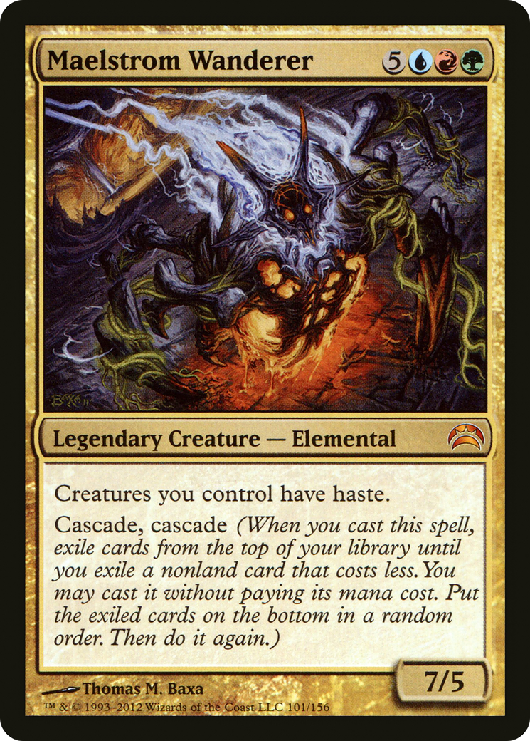Maelstrom Wanderer (PC2-101) [Planechase 2012] Foil