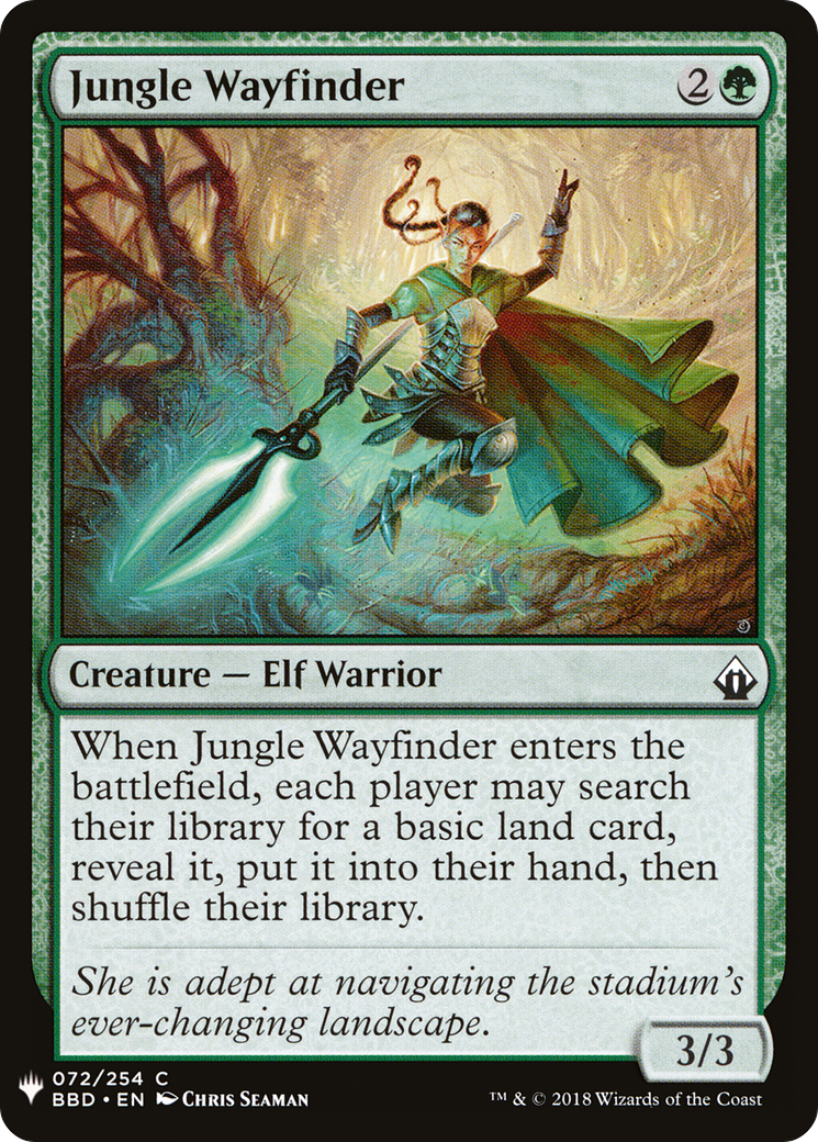 Jungle Wayfinder (LIST-BBD-72) [The List]