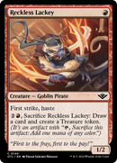 Reckless Lackey (OTJ-140) [Outlaws of Thunder Junction]