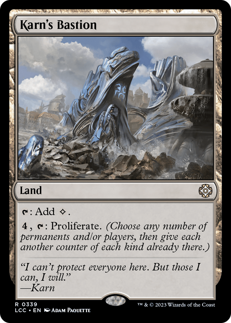 Karn's Bastion (LCC-339) [The Lost Caverns of Ixalan Commander]