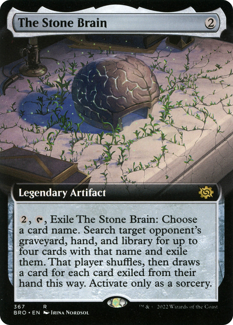 The Stone Brain (Extended Art) (BRO-367) [The Brothers' War]