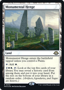 Monumental Henge (PRE-222S) [Modern Horizons 3 Promos] Foil